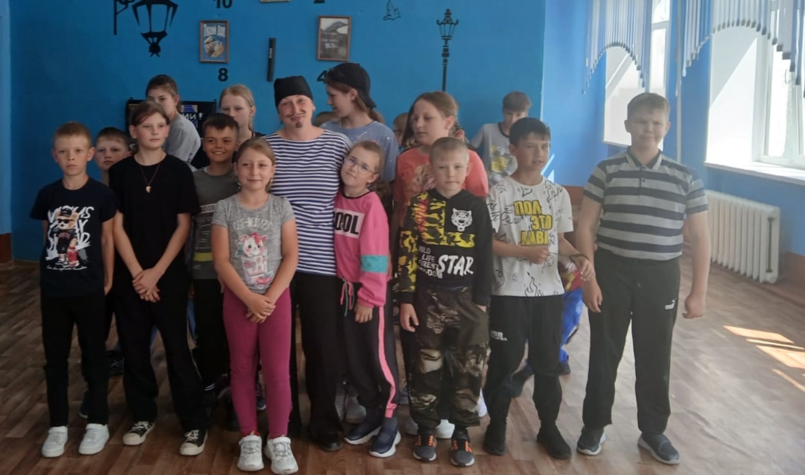 Одиннадцатый день пришкольной площадки.